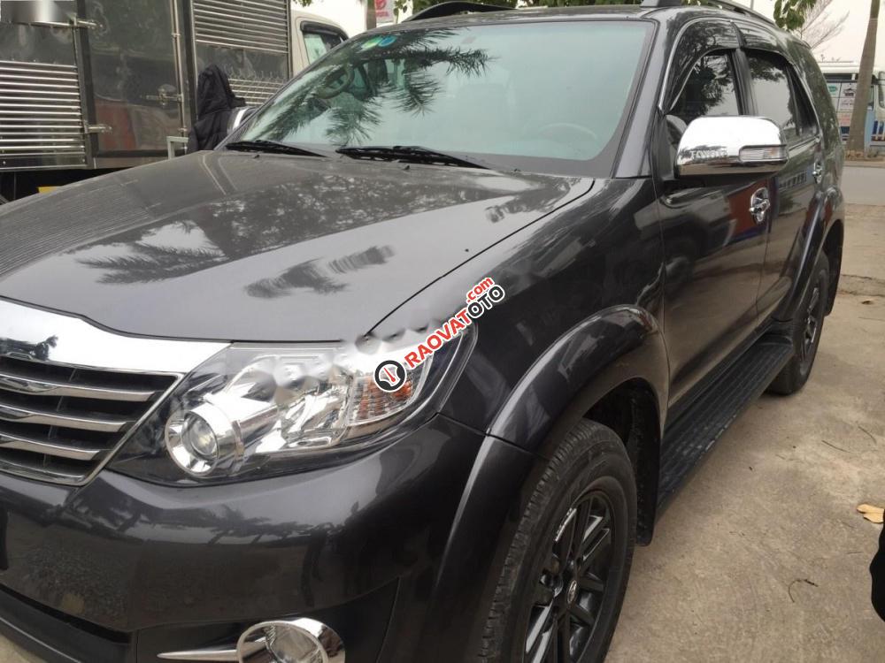 Cần bán Toyota Fortuner năm 2015, màu xám số tự động, 815 triệu-9