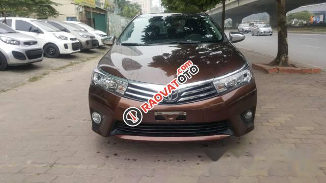 Cần bán xe Toyota Corolla Altis 1.8G đời 2016, màu nâu, giá 700tr-1