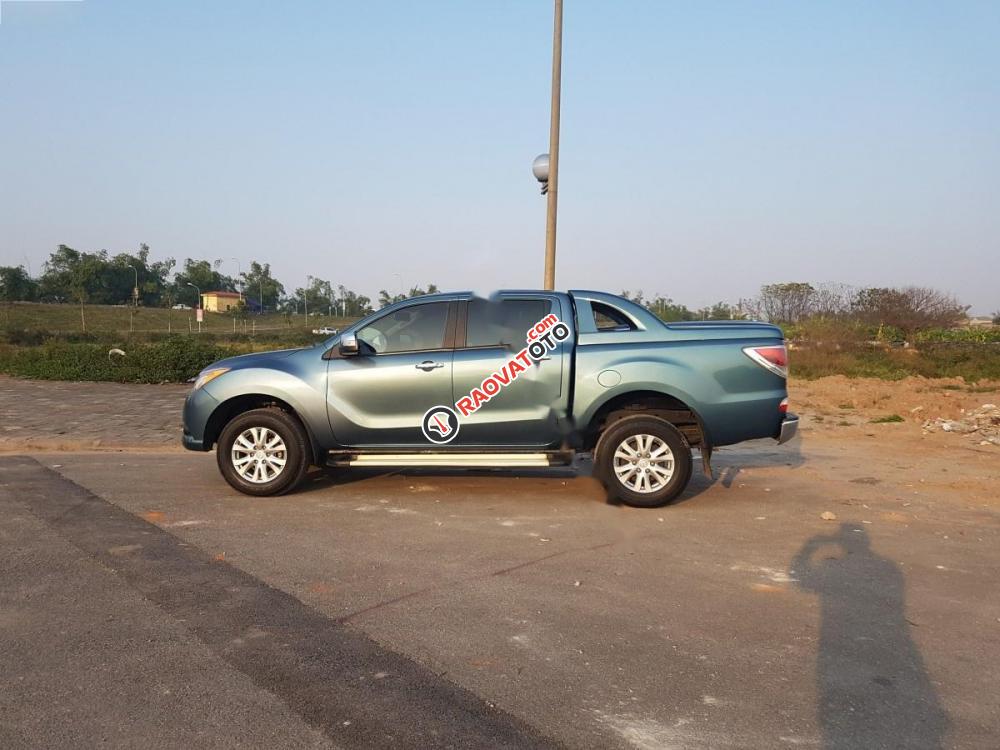 Cần bán Mazda BT 50 3.2L 4x4 AT đời 2015, màu xanh lam, nhập khẩu-3