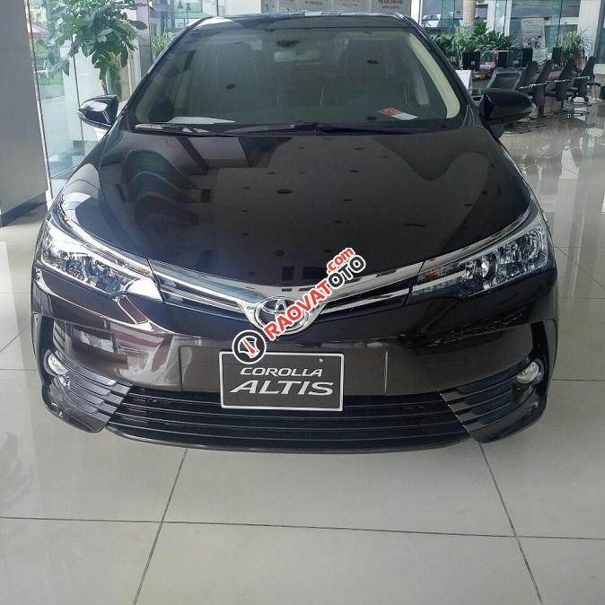 Bán Toyota Corolla Altis 1.8 AT 2018, mẫu xe toàn cầu, có đủ màu, khuyến mãi lớn, giao xe ngay-0