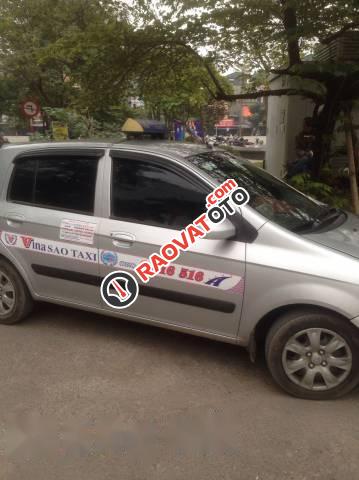 Cần bán lại xe Hyundai Getz đời 2008, màu bạc-0