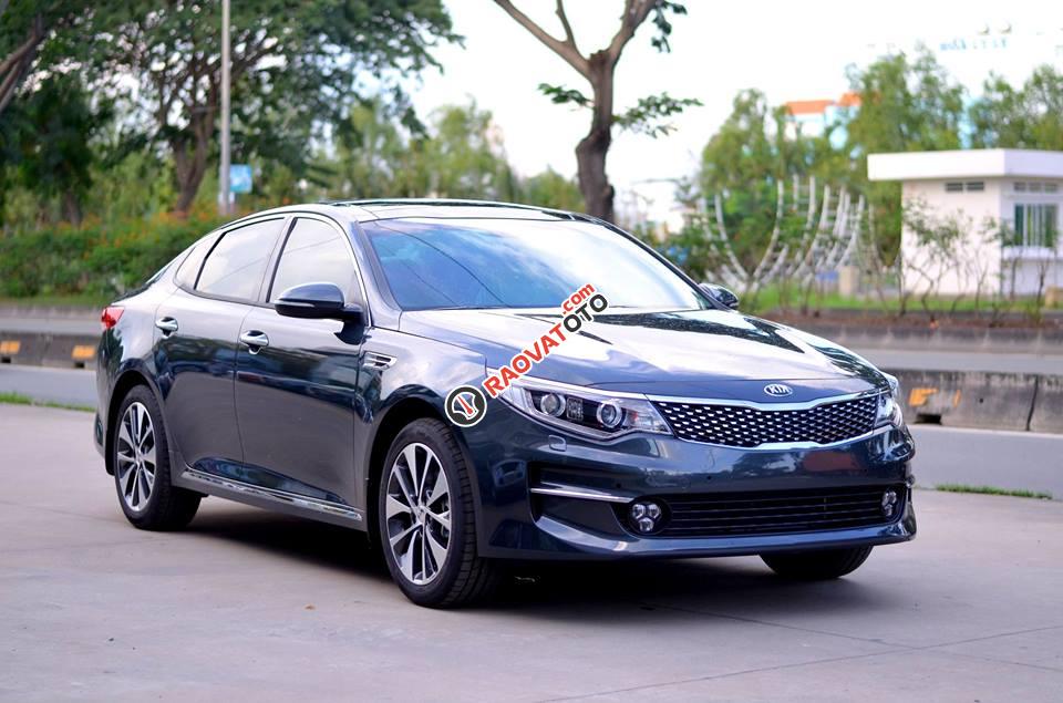 Kia Nha Trang - Kia Optima 2.0 ATH 2018, màu xanh lam-0