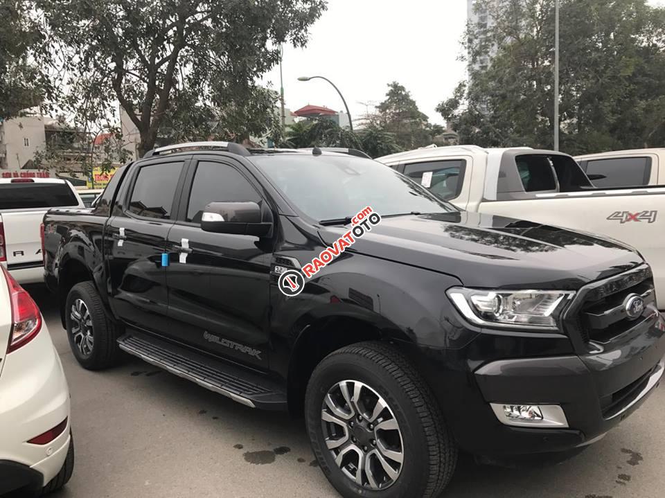 Cần bán xe Ford Ranger Wildtrak 2.2 đời 2017, màu đen, nhập khẩu, 825tr-7