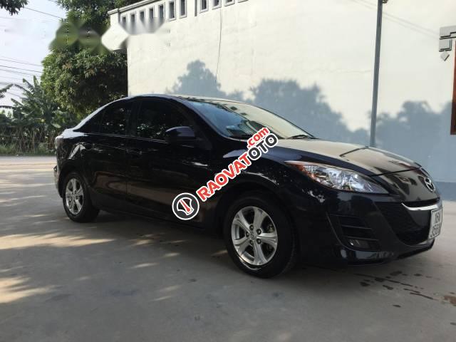 Bán Mazda 3 2010, màu đen, xe nhập, giá 410tr-4