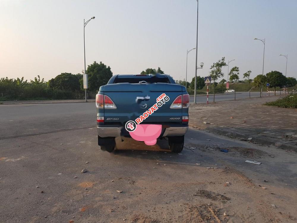 Cần bán Mazda BT 50 3.2L 4x4 AT đời 2015, màu xanh lam, nhập khẩu-1