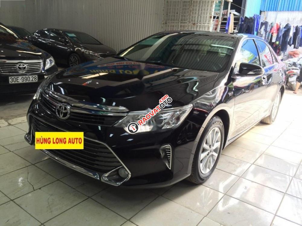 Xe Toyota Camry 2.0 E đời 2016, màu đen số tự động, giá tốt-1