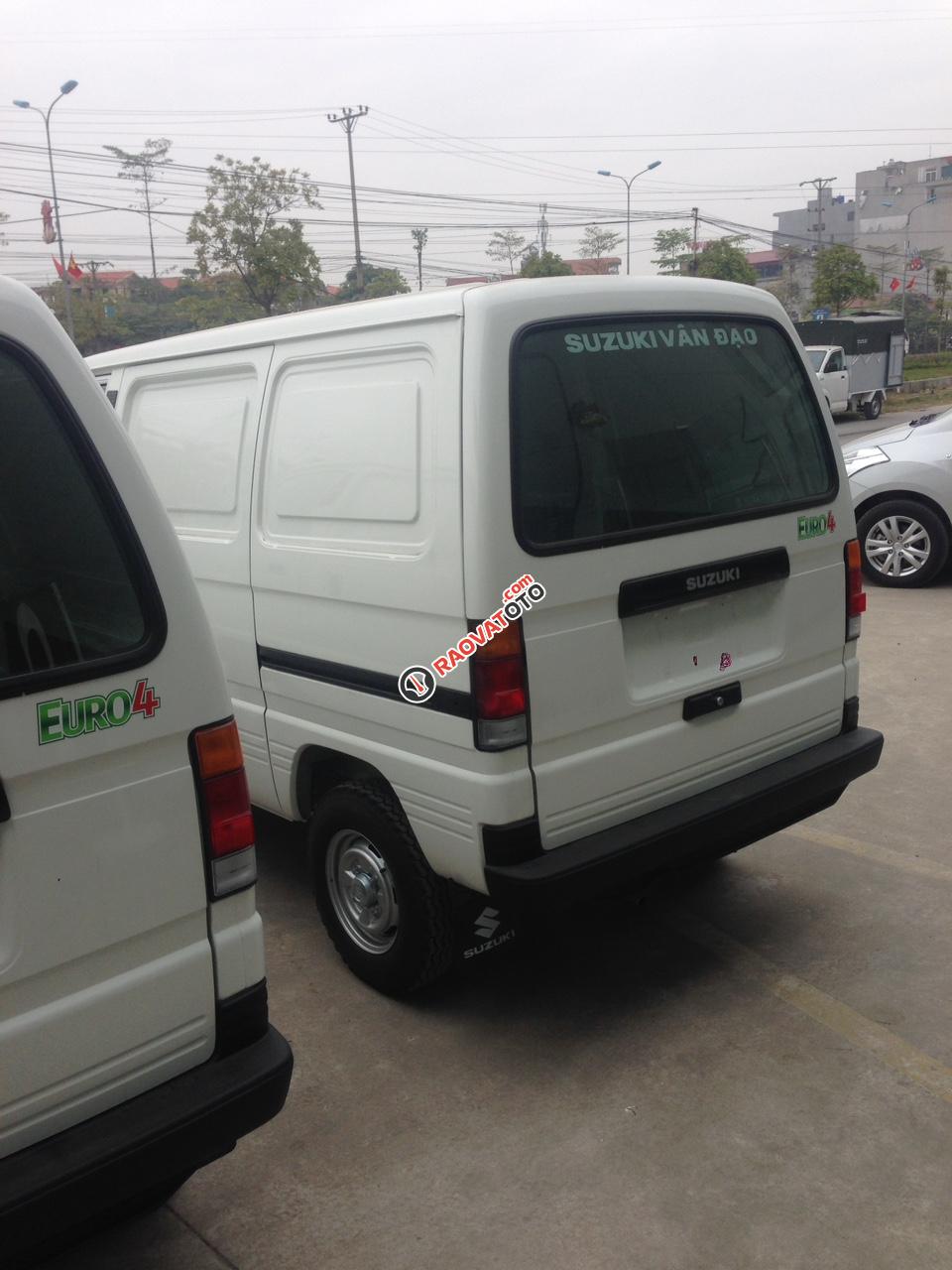 Suzuki Blind Van, xe bán tải di chuyển mọi khung giờ trong nội thành-1