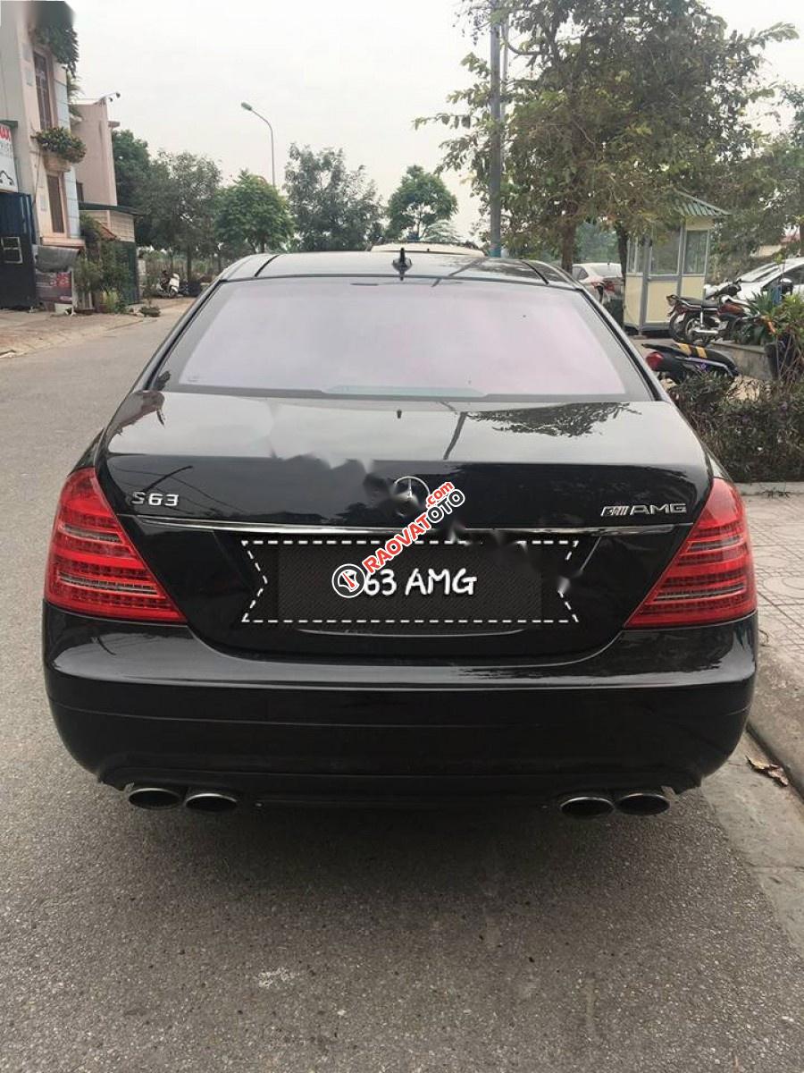 Bán Mercedes S63 AMG đời 2008, màu đen, nhập khẩu, 680 triệu-0