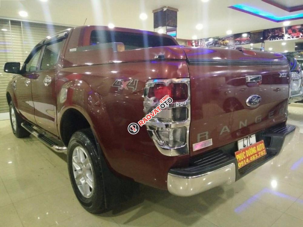 Xe Ford Ranger XLT 2.2L 4x4 MT năm 2015, màu đỏ, nhập khẩu nguyên chiếc như mới, 565tr-5