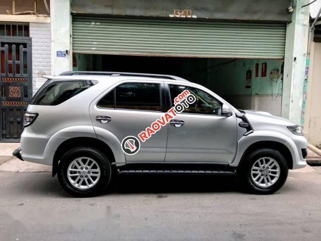 Bán Toyota Fortuner G sản xuất 2014, màu bạc-5