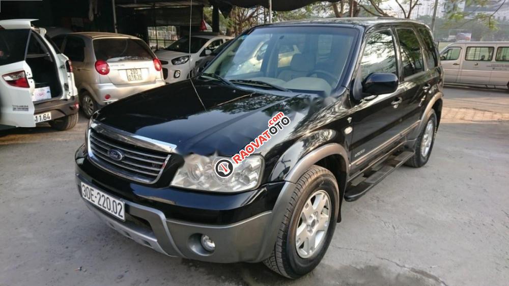 Cần bán gấp Ford Escape XLT 3.0 V6 đời 2005, màu đen xe gia đình, giá tốt-1