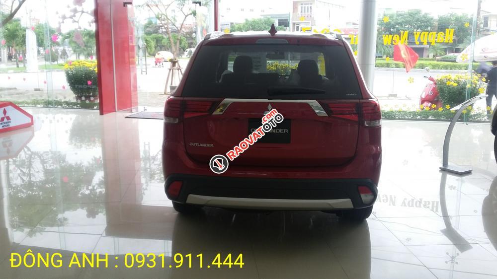 Bán xe Mitsubishi Outlander 2.0 CVT 2018 tại Đà Nẵng, màu đỏ - Lh: Đông Anh 0931.911.444-2