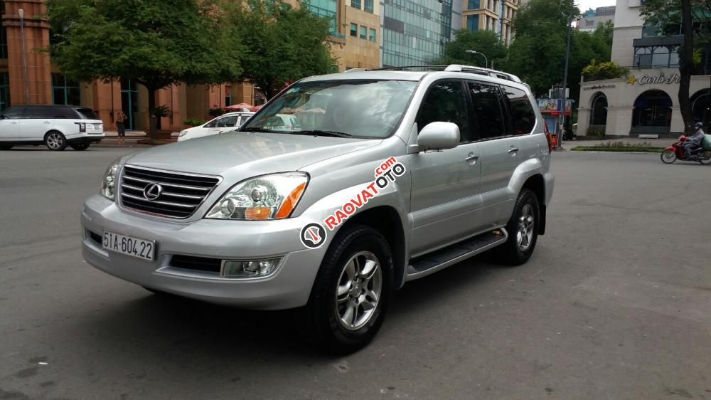 Cần bán gấp Lexus GX 470 2008, màu bạc, nhập khẩu còn mới-0