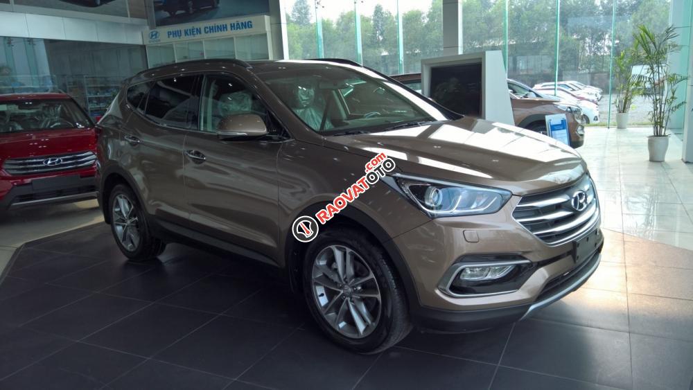 Cần bán xe Hyundai Santa Fe, màu nâu, giao ngay-0