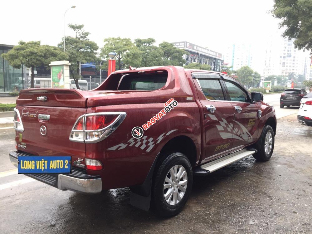 Bán xe Mazda BT 50 2.2L 4x2 AT đời 2015, màu đỏ, nhập khẩu, giá tốt-7