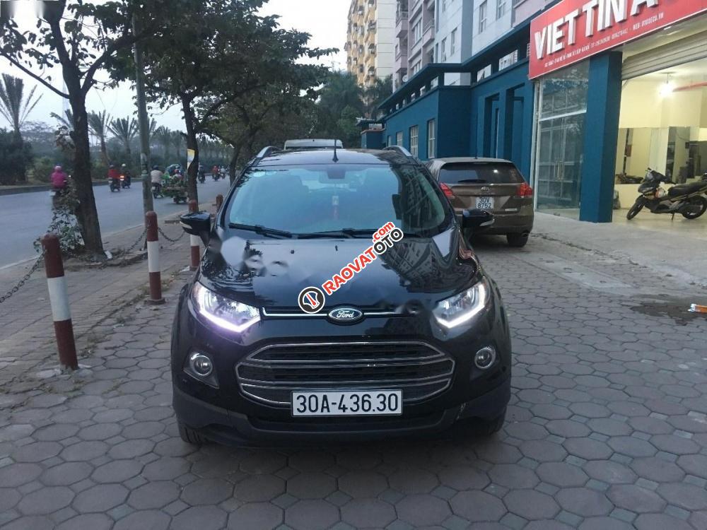 Bán Ford EcoSport Titanium đời 2014, màu đen-0