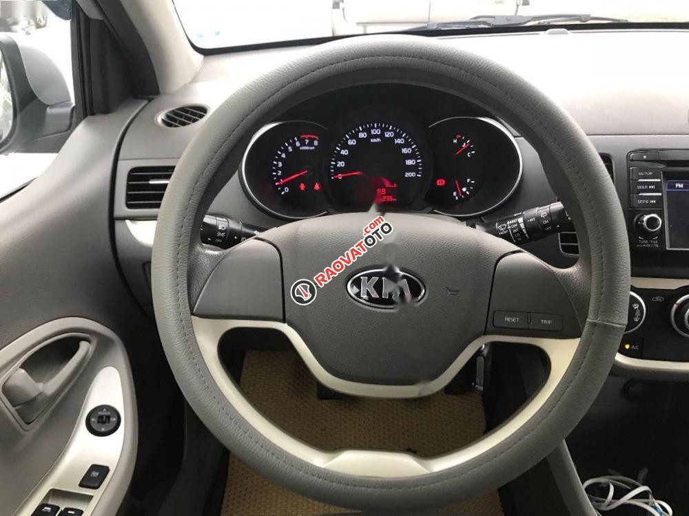 Bán Kia Morning 1.0 MT đời 2017, màu bạc như mới-2