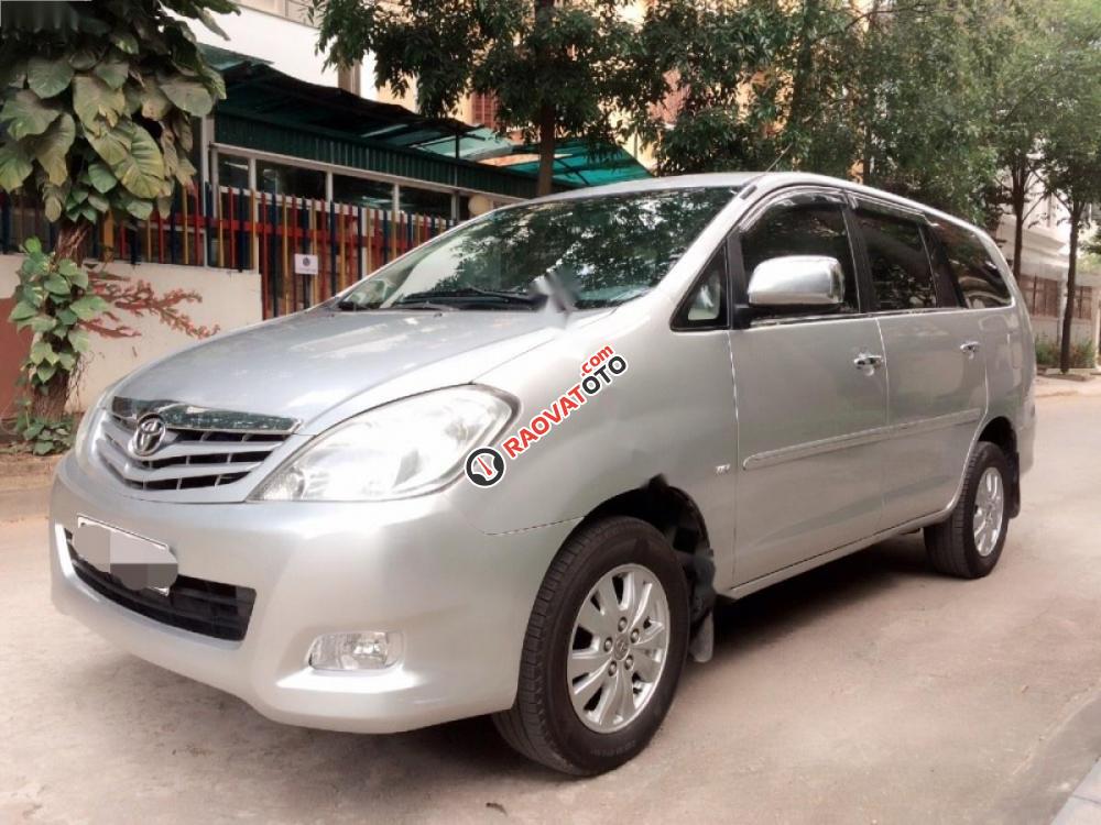 Bán Toyota Innova G đời 2009, màu bạc chính chủ giá cạnh tranh-7