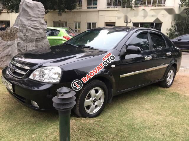 Cần bán gấp Daewoo Lacetti EX 2010, màu đen giá cạnh tranh-0