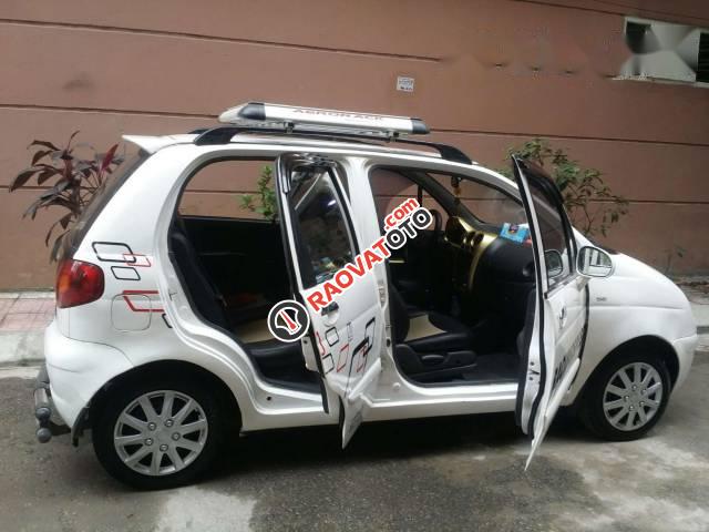 Cần bán gấp Daewoo Matiz SE đời 2007, màu trắng, 74tr-3