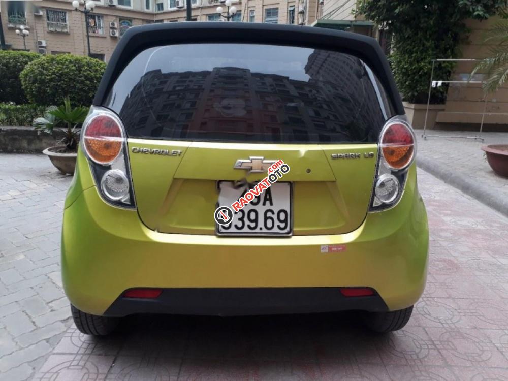 Cần bán lại xe Chevrolet Spark LS 1.0 MT sản xuất 2012, màu xanh lam-2