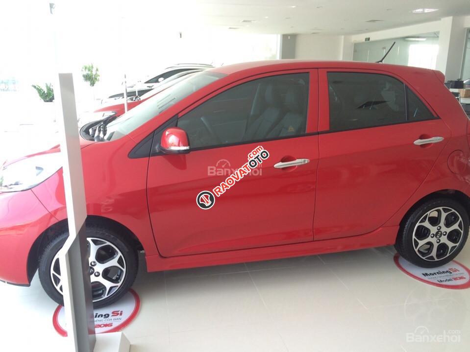 Cần bán xe Kia Morning Si AT 2018, màu đỏ, mới 100%-5