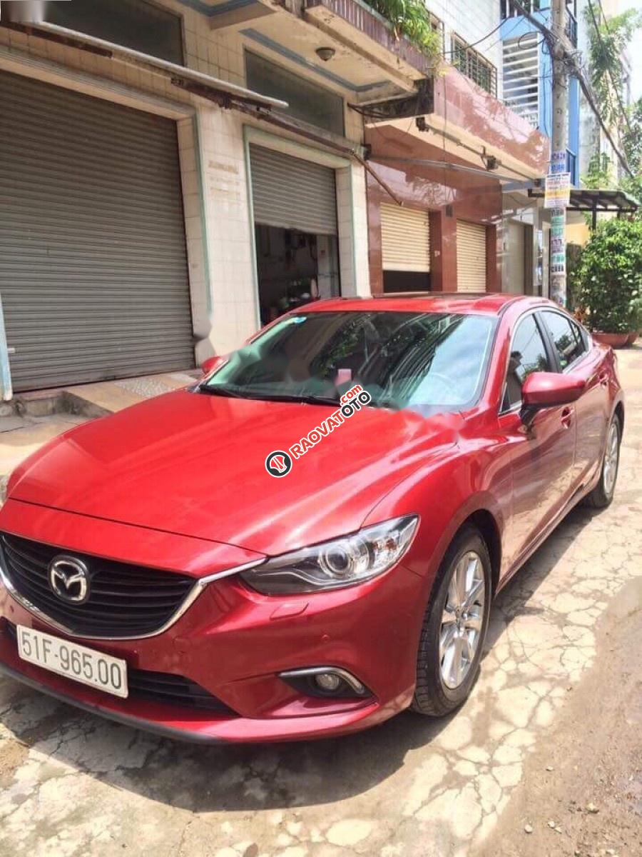 Cần bán lại xe Mazda 6 2.0L đời 2016, màu đỏ, 795 triệu-1