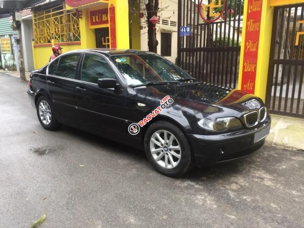Bán BMW 3 Series 318i sản xuất 2005, màu đen, nhập khẩu chính chủ-1