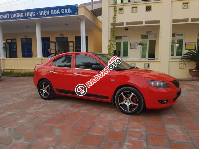 Cần bán lại xe Mazda 3 đời 2004, màu đỏ-0