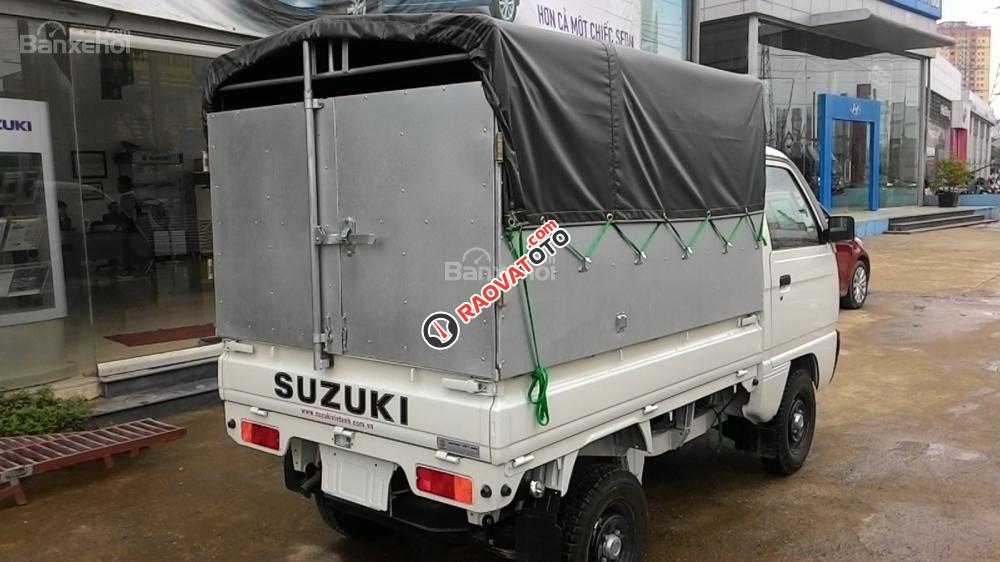 Bán Suzuki 5 tạ 500kg thùng lửng, thùng mui bạt, thùng kín đóng ben tặng 100% thuế trước bạ-1