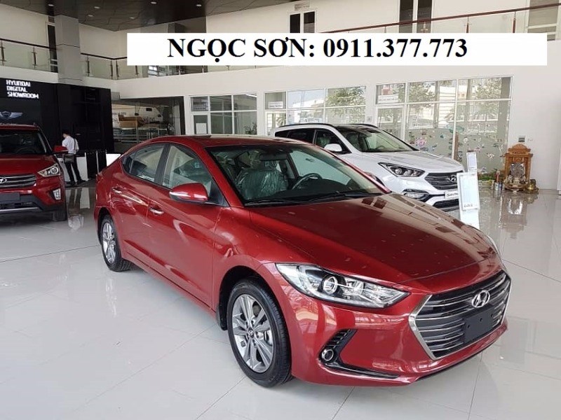 Bán xe Hyundai Elantra năm 2017, màu đỏ, nhập khẩu nguyên chiếc-4