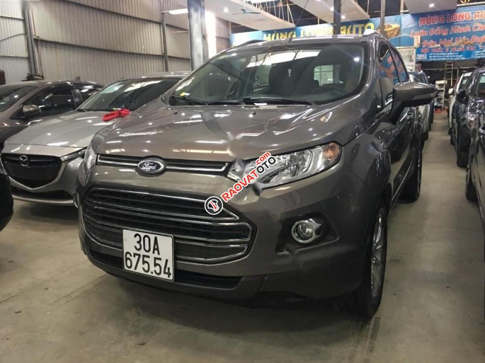 Cần bán lại xe Ford EcoSport Titanium 1.5AT sản xuất 2016, màu nâu giá cạnh tranh-1