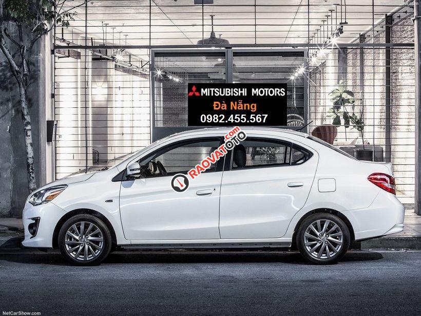 Bán sedan Attrage, 5 chỗ hỗ trợ chạy Grab, Uber-1