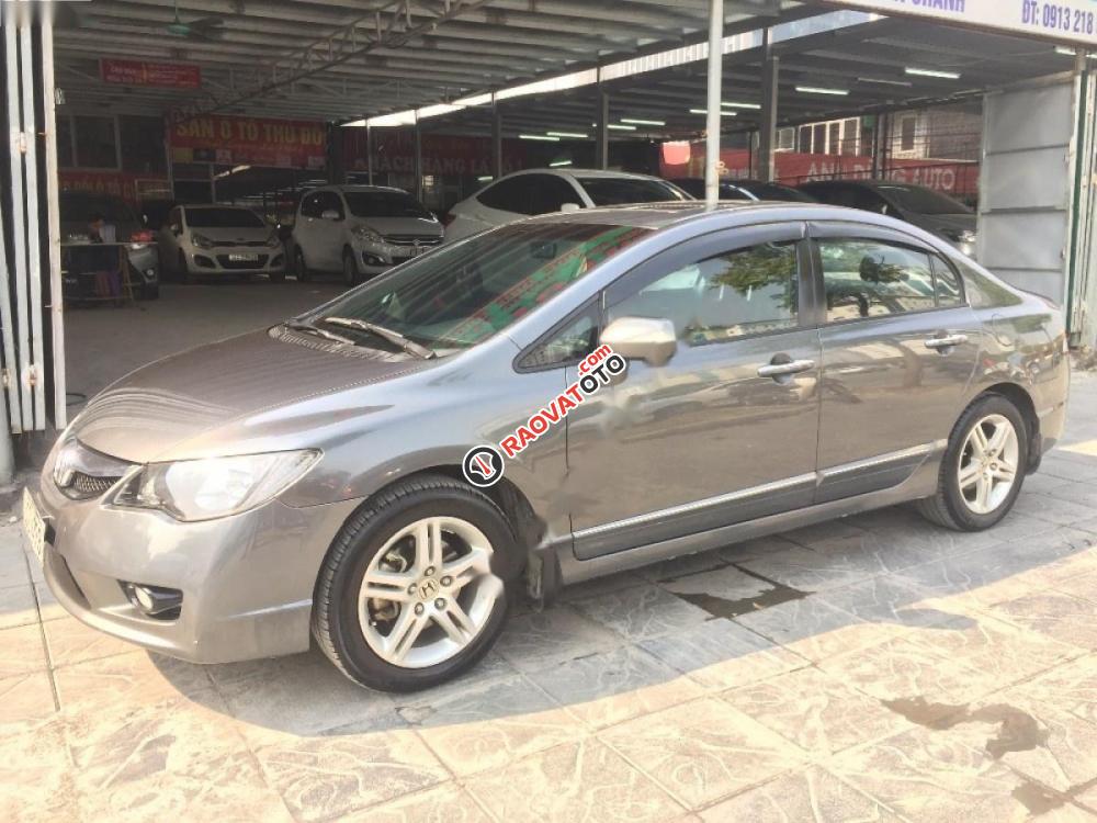 Bán ô tô Honda Civic đời 2010, màu xám-1