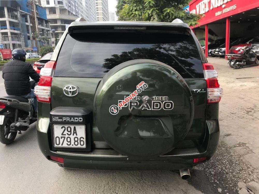 Xe Toyota Prado TXL năm 2010, màu xanh lam, xe nhập như mới-2