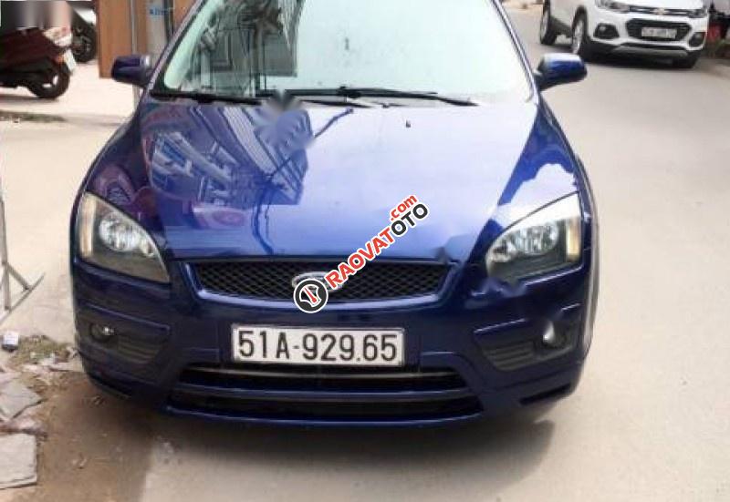 Cần bán gấp Ford Focus S 2.0 AT đời 2006, màu xanh lam giá cạnh tranh-0