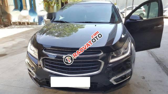 Bán xe Chevrolet Cruze LTZ năm 2017, màu đen đẹp như mới giá cạnh tranh-0