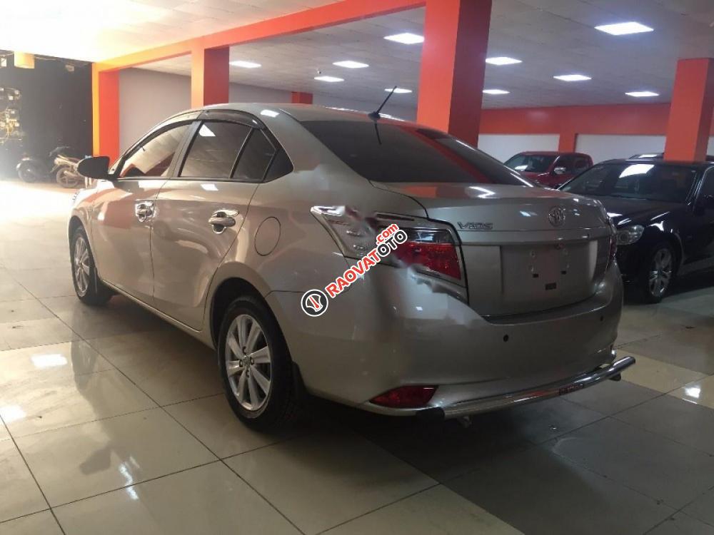 Bán Toyota Vios E đời 2016, màu vàng số tự động, giá cạnh tranh-7