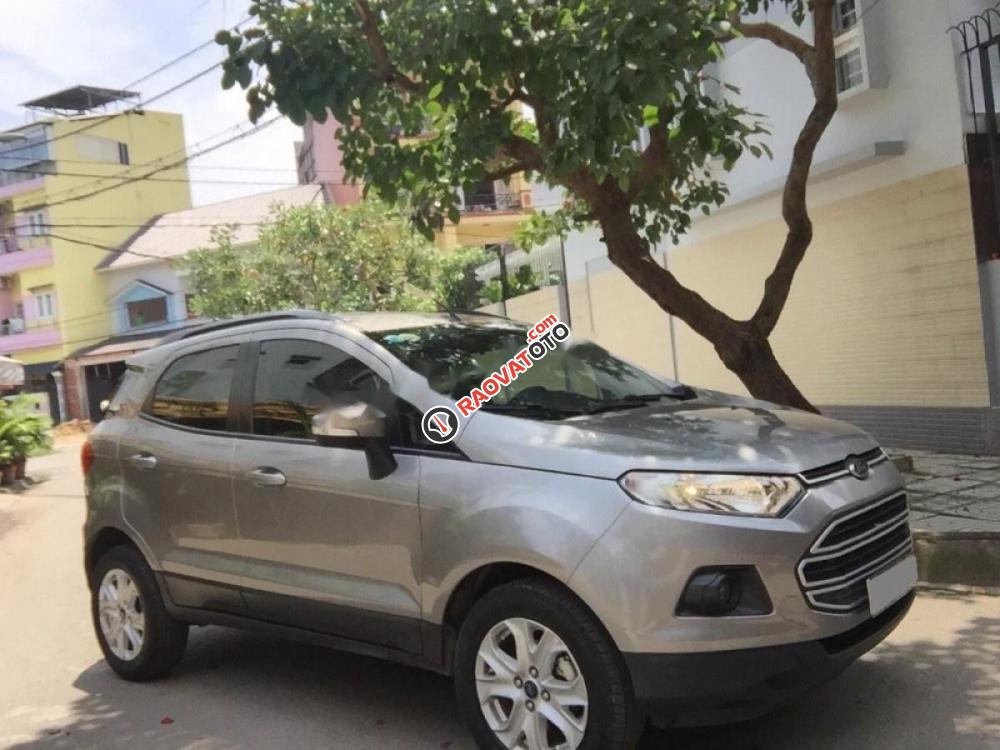 Cần bán lại xe Ford EcoSport 1.5MT đời 2015, màu xám, giá 492tr-1