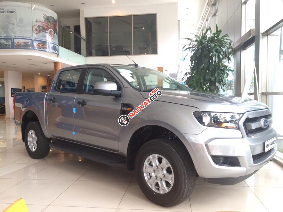 Bán Ford Ranger đời 2017, màu bạc, nhập khẩu chính hãng mới 100%-0