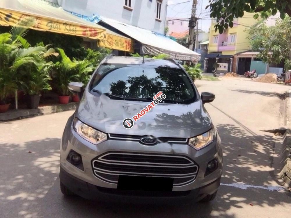 Cần bán lại xe Ford EcoSport 1.5MT đời 2015, màu xám, giá 492tr-7