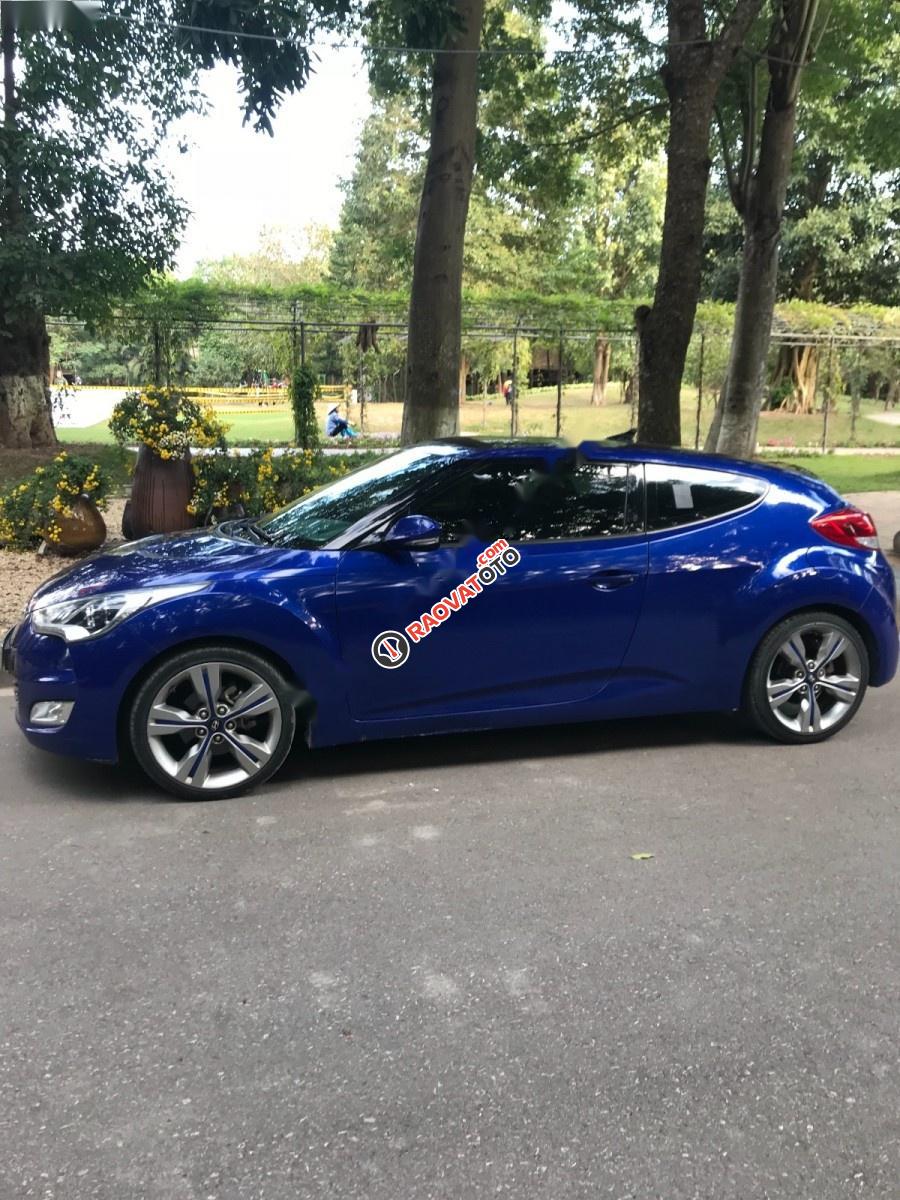 Cần bán gấp Hyundai Veloster đời 2011, màu xanh lam, nhập khẩu nguyên chiếc, giá tốt-0