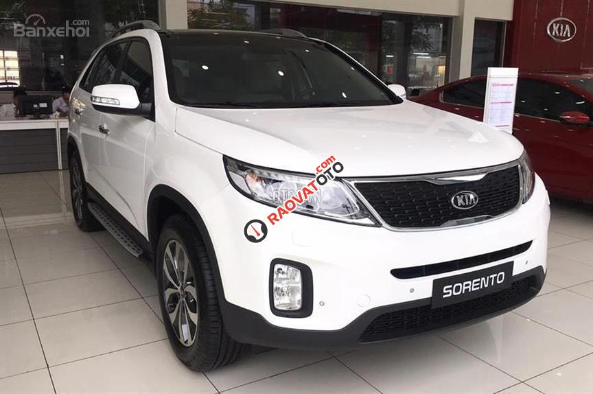 Bán ô tô Kia Sorento 2WD GAT đời 2018, màu trắng, giá chỉ 789 triệu-1