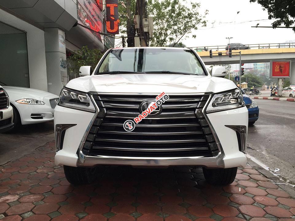 Bán Lexus LX 570 sản xuất 2017, màu trắng, nhập khẩu nguyên chiếc giá tốt. LH: 0948.256.912-0