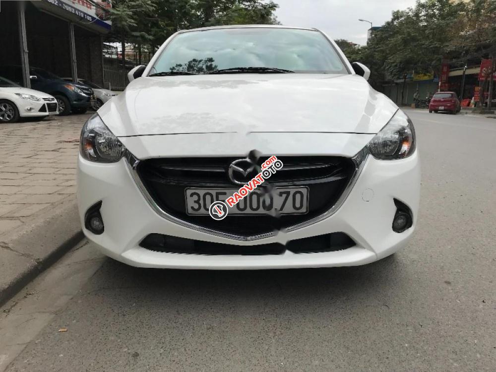 Cần bán xe Mazda 2 1.5 AT đời 2015, màu trắng chính chủ-7