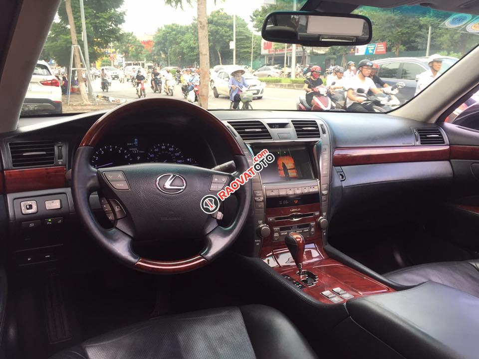 Cần bán gấp Lexus LS 460L đời 2008, màu đen, nhập khẩu-1