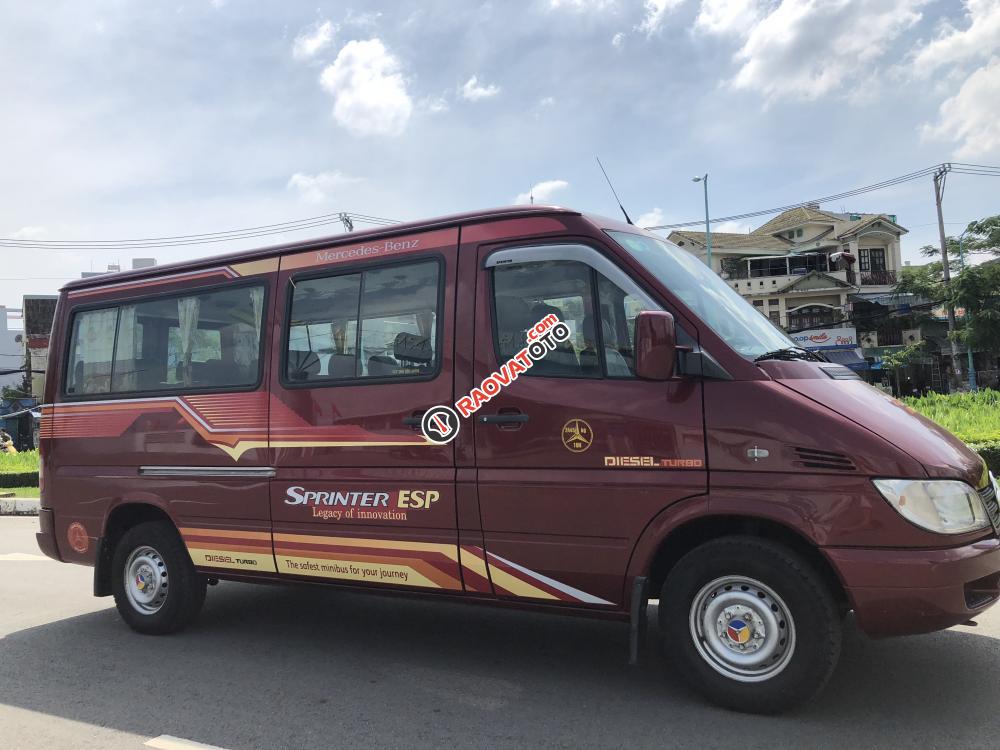 Cần bán lại xe Mercedes Sprinter năm 2009, màu đỏ, giá chỉ 363 triệu-0