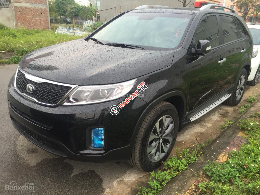 Bán xe Kia Sorento sản xuất 2018 màu đen, giá chỉ 789 triệu - liên hệ: 0966 199 109-0