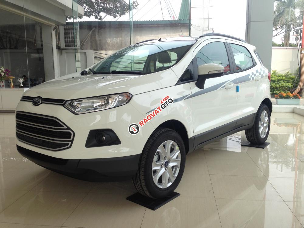 Bán Ford EcoSport 1.5L MT Trend 2017, màu trắng, giá bán thương lượng-1