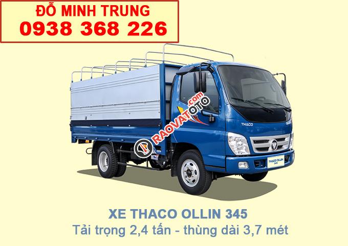 Bán xe tải Thaco Ollin 345 - Ollin 360 tải trọng 2t4 vào thành phố-3
